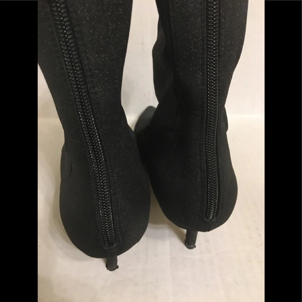 Jewel Badgley Mischka Sock Booties Sz 9